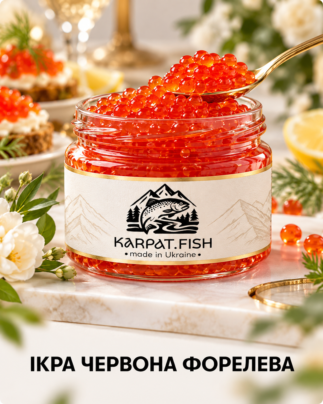 Ікра червона форелева
